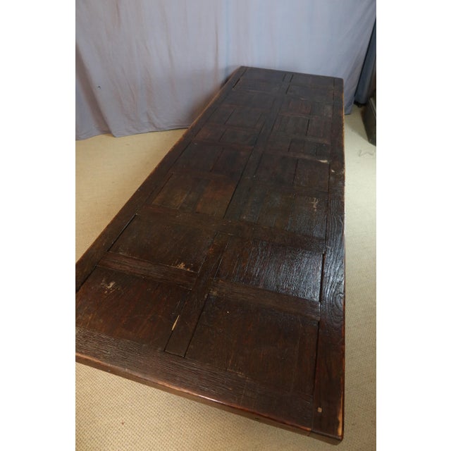Oak Dining Table, 1930s For Sale - Image 9 of 12