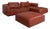 Leather Corner Sofa and Ottoman from Walter Knoll, Set of 2 For Sale