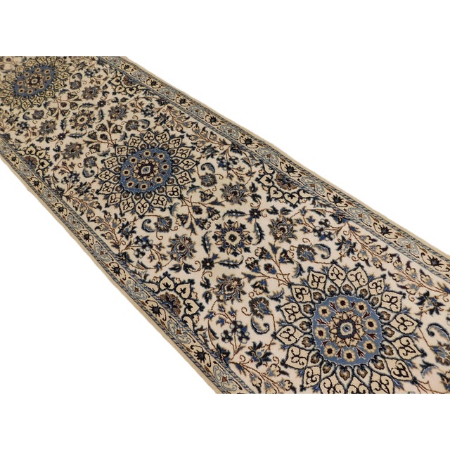 Vintage Hand Knotted Persian Runner Rug - 2'6"x 9'4" For Sale - Image 9 of 12