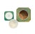 Wood Vintage Italian Mid Century Barware Marbled Green Hexagonal Lacquereare / Lacquered Ice Bucket For Sale - Image 7 of 8