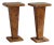 Art Deco Flower Column Plant Tables, 1940s, Set of 2 For Sale