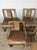 Mid-Century Modern Set of 6 Mid Century Modern Dining Chairs With Limed Walnut Finish For Sale - Image 3 of 18