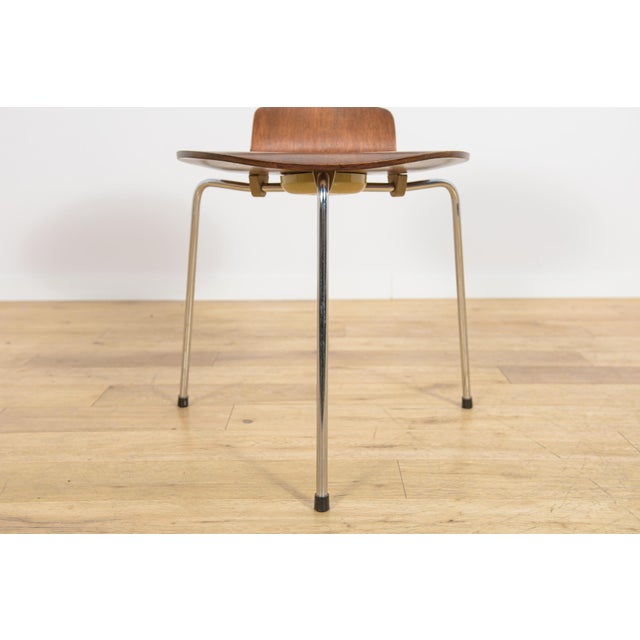 Mid-Century Model 3101 Ant Dining Chairs by Arne Jacobsen for Fritz Hansen, Denmark, 1970s, Set of 8 For Sale - Image 17 of 18