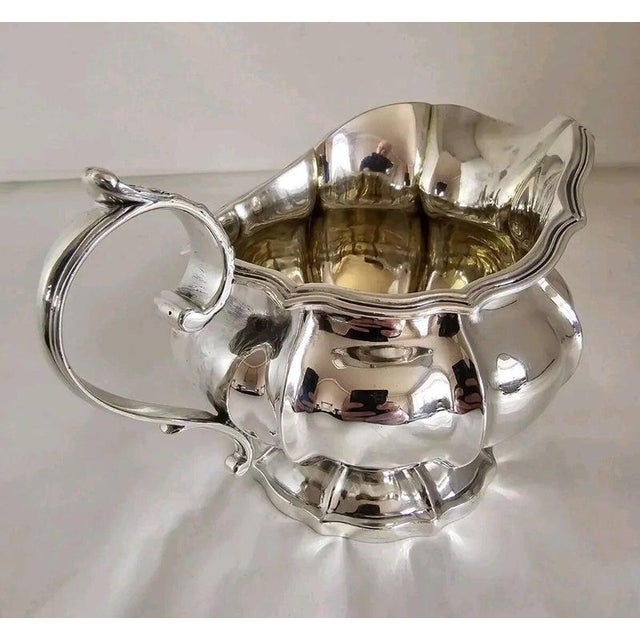 William IV Sterling Silver Cream Jug by William Eaton, 1834 For Sale - Image 4 of 18