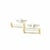 1990s 1990s Pair of Tiffany & Co Cufflinks 18k Gold Sterling Silver Estate For Sale - Image 5 of 11