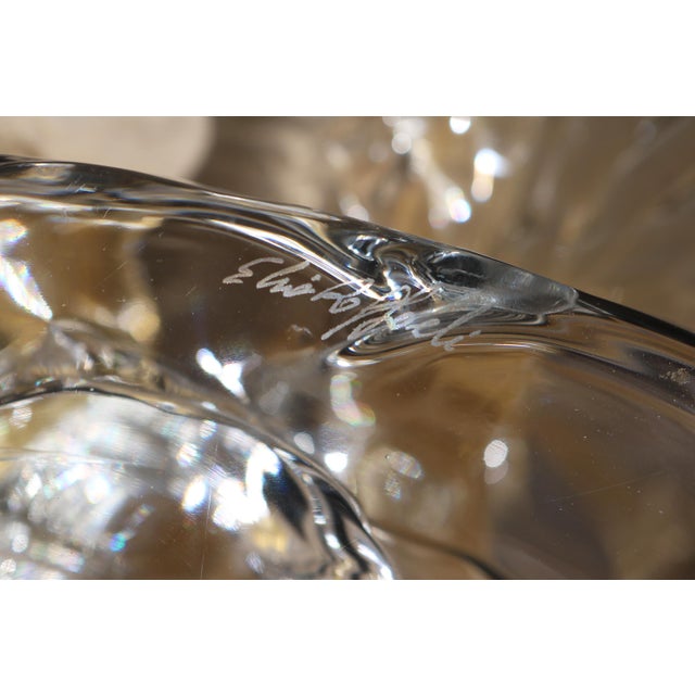 Italian Hand-Blown Murano Glass and 24 Karat Gold Bird Sculpture by Elio Raffaeli, 1970s For Sale - Image 15 of 18