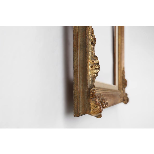 Baroque Gilded Painting Frame in Wood, France, 1900s For Sale - Image 9 of 11