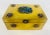 Brass Vintage, Solid, Brass and Enamel Chinese Trinket Box For Sale - Image 8 of 8
