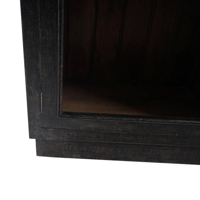 Black Black Display Cabinet For Sale - Image 8 of 12