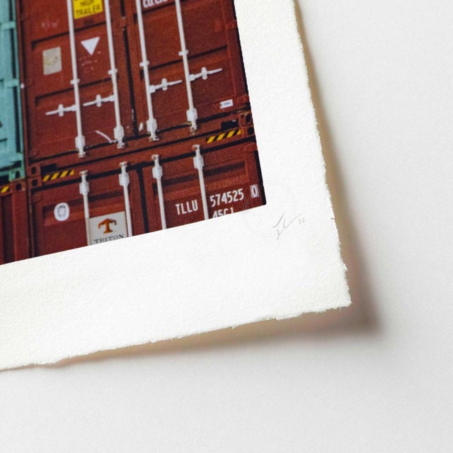 J.R., Ballerina in Containers, 2021, Lithograph For Sale - Image 3 of 5