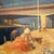French School, Bridge Workers, 1950s, Oil on Canvas, Beech and Silver For Sale - Image 6 of 7