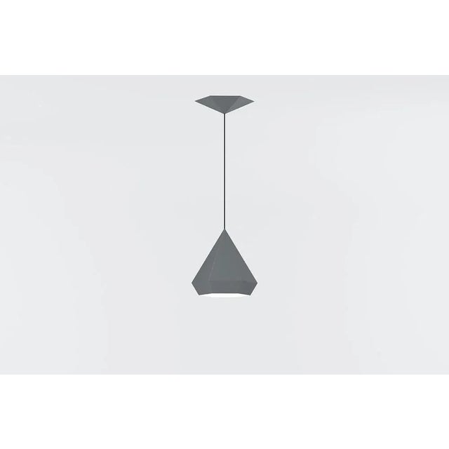 Clay Orange Diamond 25 Pendant by Sebastian Scherer For Sale - Image 4 of 6