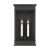 Stone Chapman & Myers by Visual Comfort Studio Cupertino 2-Light Outdoor Extra Large Lantern Sconce in Textured Black For Sale - Image 7 of 7