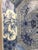 Antique Japanese Blue & White Octagonal Plate With Floral and Bamboo Motifs For Sale - Image 15 of 18