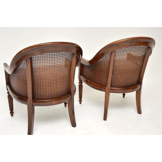 Regency Style Armchairs, 1960s, Set of 2 For Sale - Image 11 of 13