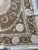 Mid-Century Modern Suzani Wall Hanging Decor — Neutral Tan Uzbek Tablecloth For Sale - Image 3 of 10