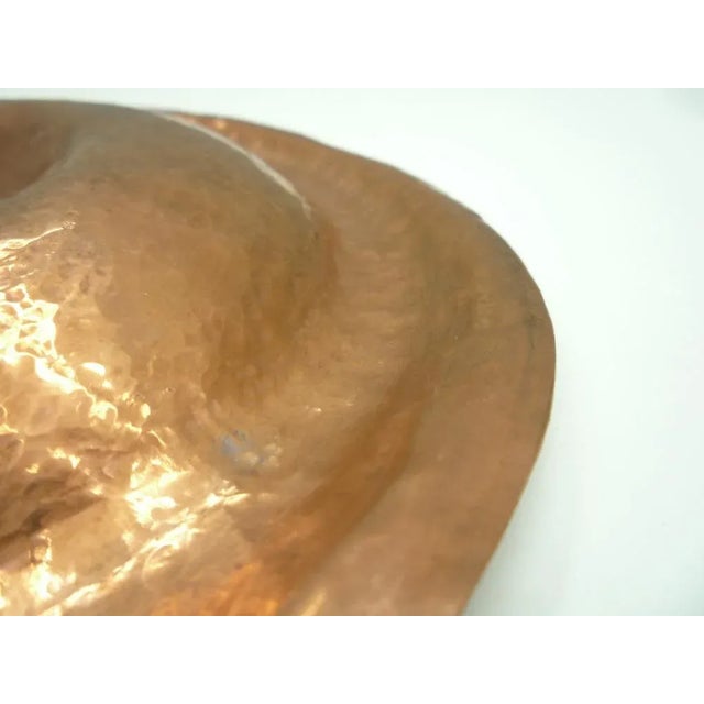 Copper Anthroposophic Copper Bowl from Rudolf Steiner School, 1930s For Sale - Image 8 of 10