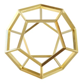 Dodecahedron Sculptural Decorative Object by Joachim Tantau For Sale
