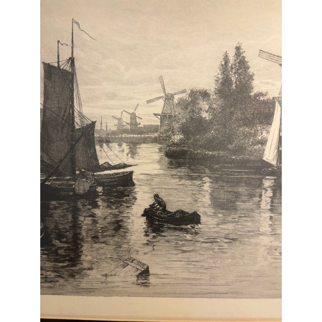 James Fagan Original Etching, Signed, Dutch Harbor For Sale - Image 12 of 15