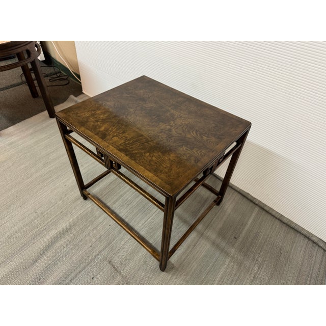 Michael Taylor for Baker Furniture Far East Collection Side Table For Sale - Image 10 of 12