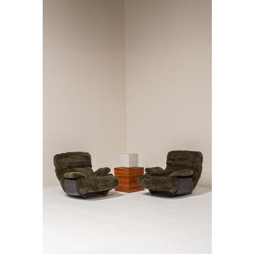 Marsala Lounge Chair attributed to Michel Ducaroy for Ligne Roset, 1970s For Sale - Image 16 of 18