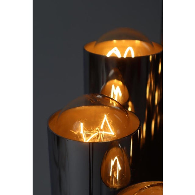 Space Age Minimalist Chrome Tube Lamp from Koch & Lowy, USA, 1960s For Sale - Image 17 of 18
