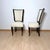Art Deco Dining Chairs in Lacquer & Alcantara, Paris, 1930, Set of 10 For Sale - Image 9 of 18