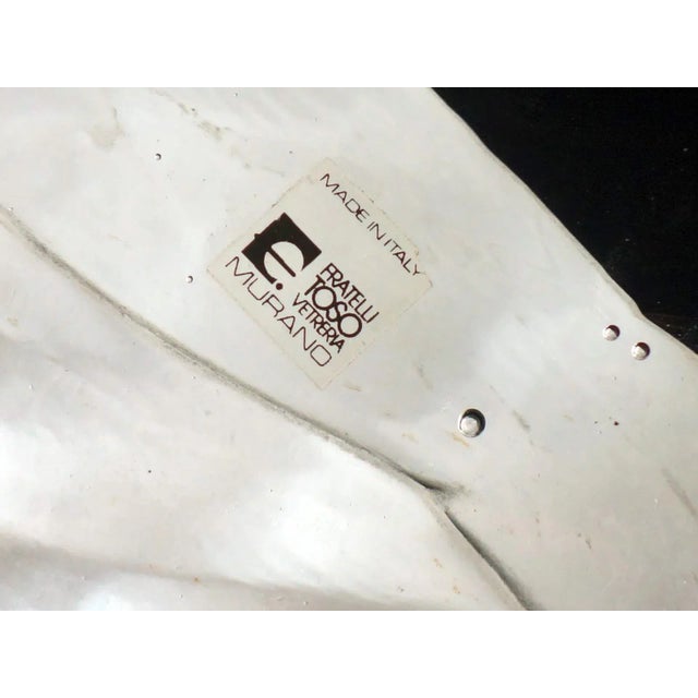 1970s Murano Glass Plate from Barovier & Toso, 1970s For Sale - Image 5 of 6