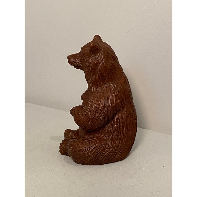 Pecan Shell & Resin Bear of Red Mill Mfg Chairish