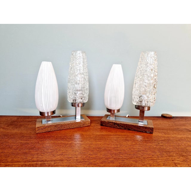 Mid-Century Bedside Lamps, 1960s, Set of 2 For Sale - Image 11 of 11