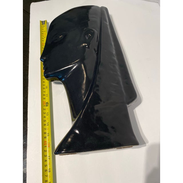 Mid 20th Century Female Bust, Harris Potteries, Chicago For Sale - Image 9 of 9