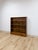 This clean and well-made vintage MCM solid walnut four shelf bookcase is a practical and handsome mid-century modern...
