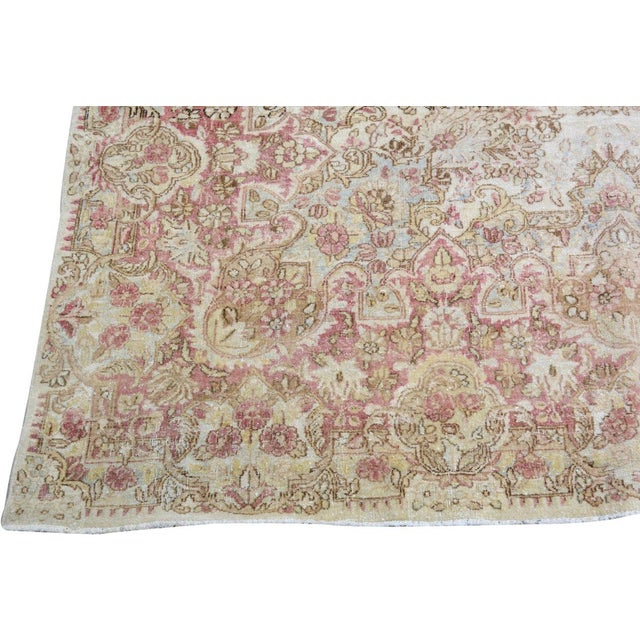 Vintage Turkish Anatolian Professional Hand Made Rug, 9'8x18'5 For Sale - Image 4 of 6