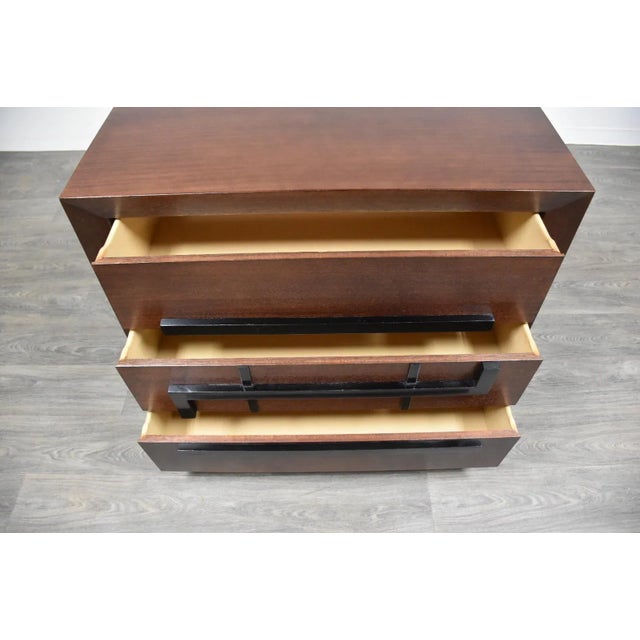 Brown Maximilian for Karp Furniture Mahogany Mid Century Modern Dresser For Sale - Image 8 of 11