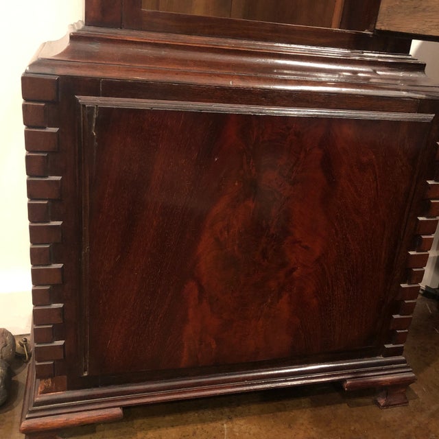 Antique English Mahogany Tall Clock For Sale In Dallas - Image 6 of 13