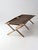 Vintage Byer Manufacturing folding camp cot with the clean utility and understated character of classic campaign...