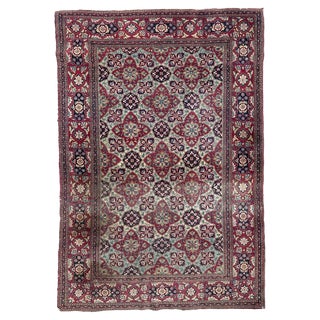 Antique Tehran Area Rug For Sale