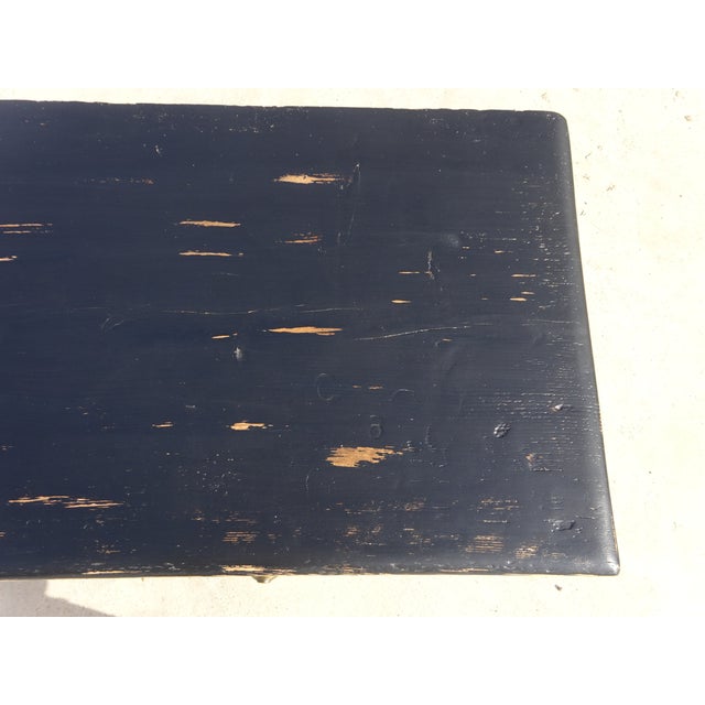 Black Vintage Parisian Pine Buffet, 1890s For Sale - Image 8 of 18