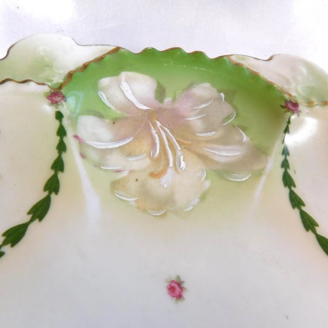 Contemporary 1940s Mz Austria Royal Innsbruck Vienna Serving Platter For Sale - Image 3 of 6