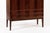 Wood 1960s Mid Century Swedish Modern Tall Rosewood Cabinet For Sale - Image 7 of 12