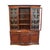 High End Vintage Solid Mahogany Traditional Style 56" China Cabinet W. Bubble Glass For Sale - Image 4 of 13