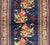 Measures: 3'3 x 5. Antique Persian Malayer Rug with Deep Blue Field and Rosette Bouquets. Keivan Woven Arts / rug/13-0609,...