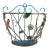 Vintage European Hollywood Regency Tole Bird and Floral Wall Planter, Circa 1960 For Sale