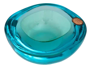 Murano Glass Ashtray by Archimede Seguso, Italy, 1960s