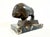 Art Deco French Bizon Figurine attributed to Pierre Blanc, 1930s For Sale - Image 3 of 12