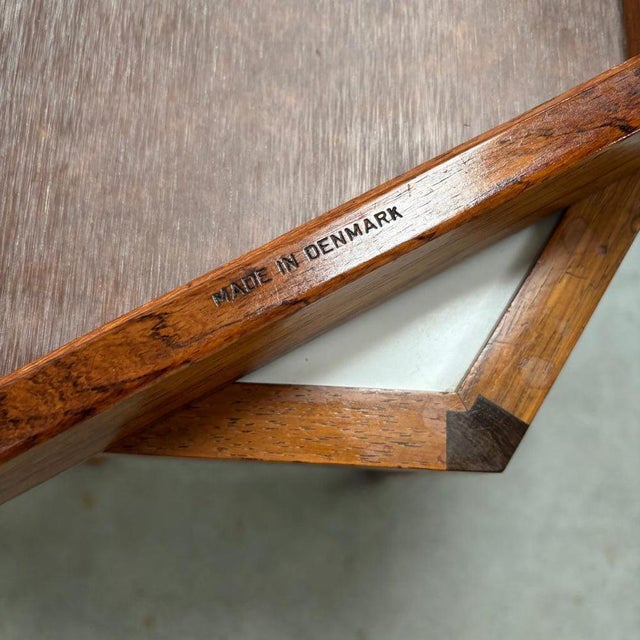 Hexagon Side Tables by Hans Cristian Andersen, 1960s, Set of 2 For Sale - Image 12 of 13