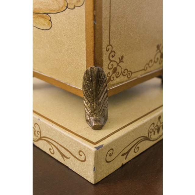 1980s Chinoiserie Toleware Table Lamp For Sale - Image 5 of 12