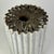 Stupendous Architectural Salvaged & Distressed Chunky Wooden Fluted Display Pedestal Column With Original White Paint For Sale - Image 4 of 7