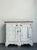 Antique White Distressed Wooden Primitive Sideboard For Sale In West Palm - Image 6 of 12