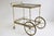 French Brass Bar Cart from Maison Baguès, 1950s For Sale - Image 12 of 12